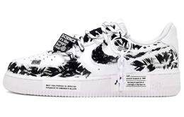 Nike: Чёрные кроссовки  Air Force 1