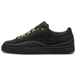 PUMA: Чёрные кроссовки  Suede