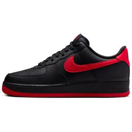 Nike: Чёрные кроссовки  Air Force 1