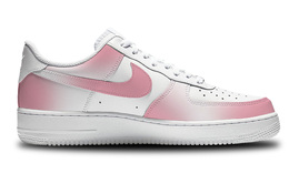 Nike: Розовые кроссовки  Air Force 1