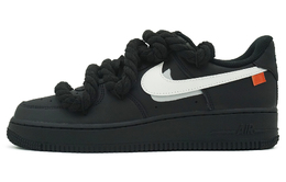 Nike: Чёрные кроссовки  Air Force 1