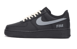 Nike: Серебристые кроссовки  Air Force 1