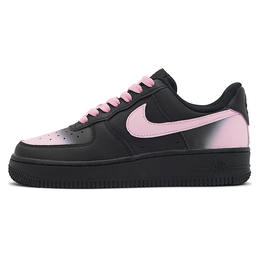 Nike: Чёрные кроссовки  Air Force 1