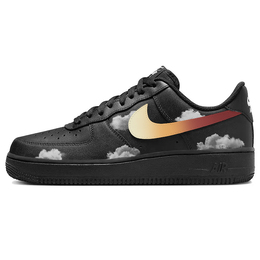 Nike: Чёрные кроссовки  Air Force 1