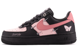 Nike: Чёрные кроссовки  Air Force 1