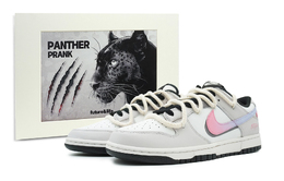 Nike: Серые кроссовки  Dunk