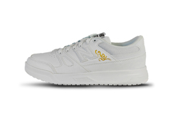 New Balance: Белые кроссовки 