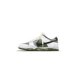 Nike: Зелёные кроссовки  Dunk