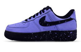 Nike: Фиолетовые кроссовки  Air Force 1