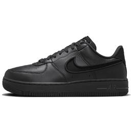 Nike: Чёрные кроссовки  Air Force 1