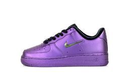 Nike: Фиолетовые кроссовки  Air Force 1