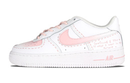 Nike: Розовые кроссовки  Air Force 1