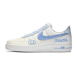 Nike: Белые кроссовки  Air Force 1