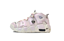 Nike: Розовые кроссовки  Air More Uptempo