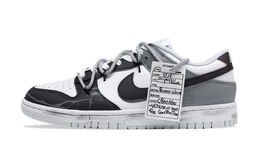 Nike: Серые кроссовки  Dunk