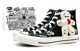 Converse: Чёрные кеды  All Star