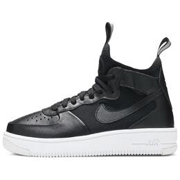 Nike: Чёрные кроссовки  Air Force 1