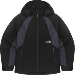 The North Face: Чёрная куртка 