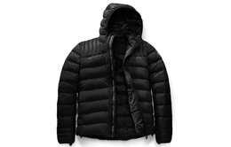 Canada Goose: Чёрный пуховик 