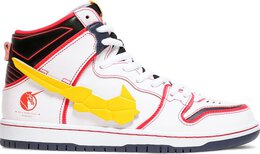 Nike: Белые кроссовки  Dunk High