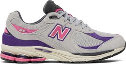 New Balance: Фиолетовые кроссовки  2002R