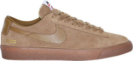 Nike: Золотые кроссовки  SB Blazer Low GT