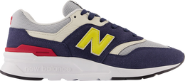 New Balance: Жёлтые кроссовки  997H