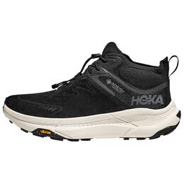 Hoka One One: Чёрные ботинки 