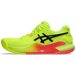 Asics: Жёлтые туфли  Gel-Resolution