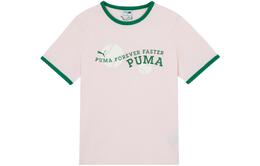 PUMA: Розовая футболка 