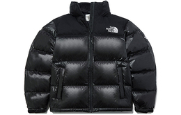 The North Face: Чёрная куртка  Nuptse