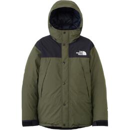 The North Face: Коричневый пуховик 