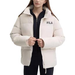 Fila: Белый пуховик 