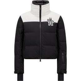 Moncler: Чёрный пуховик 