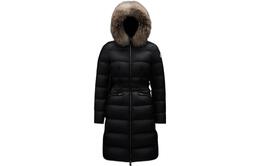 Moncler: Чёрный пуховик 