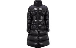 Moncler: Чёрный пуховик 