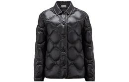 Moncler: Чёрный пуховик 