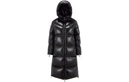 Moncler: Чёрный пуховик 