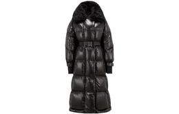 Moncler: Чёрный пуховик 