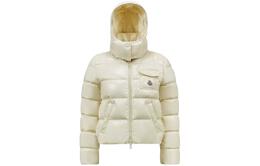 Moncler: Светлый пуховик 