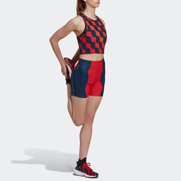 Adidas: Красный жилет  Marimekko