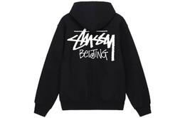 Stussy: Чёрная толстовка 