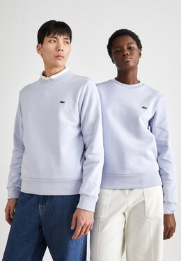 Lacoste: Голубая толстовка 