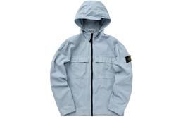 Stone Island: Голубая куртка 