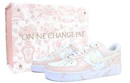 Nike: Розовые кроссовки  Air Force 1