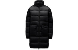 Moncler: Чёрный пуховик 