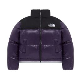 The North Face: Фиолетовая куртка  Nuptse