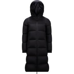 Moncler: Чёрный пуховик 