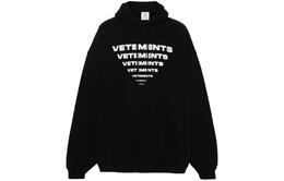 Vetements: Чёрная толстовка 