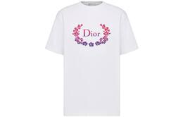 Dior: Белая футболка 